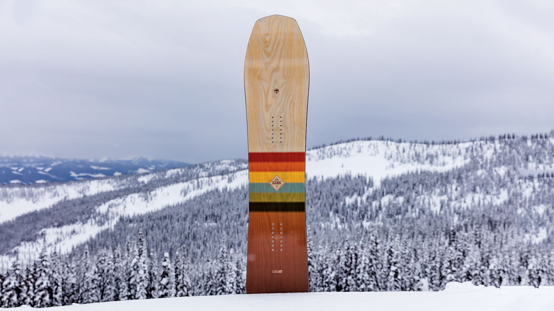 arbor cask アーバー　カスク　パウダーボード Arbor Cask: Powder Board Review 2019 - Snowboarder