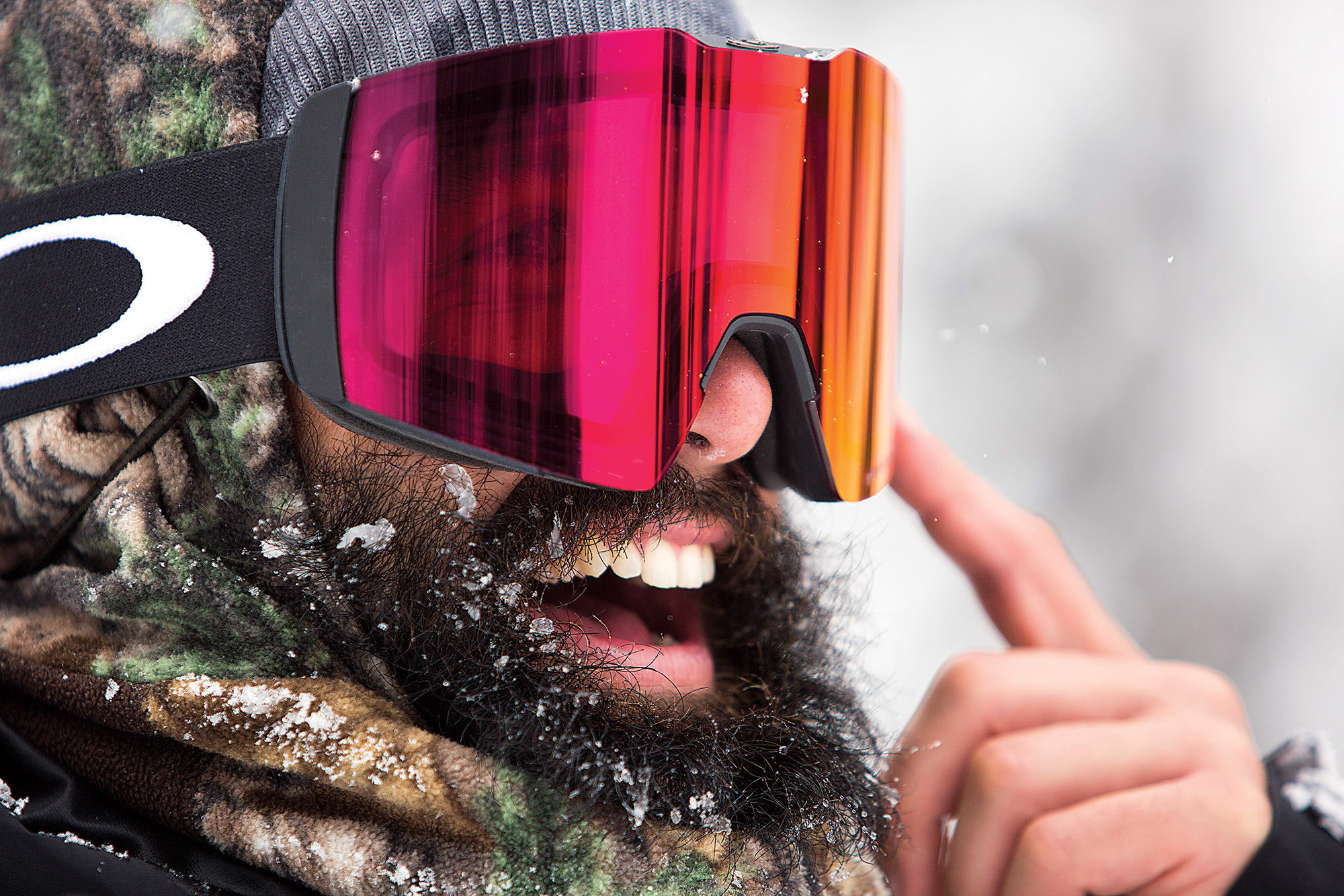 Snowboarder Goggle Exam 2019—Oakley Fall Line XL with Prizm React
