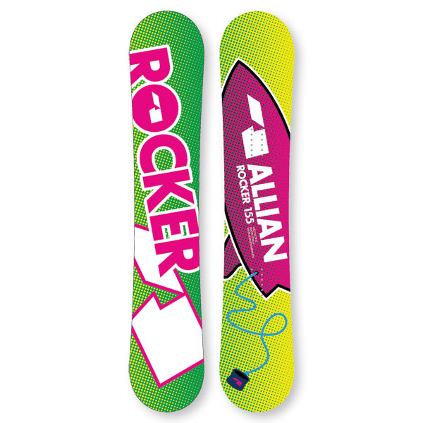 Buy Allian Rocker Snowboard - Shop for Snowboard Gear at