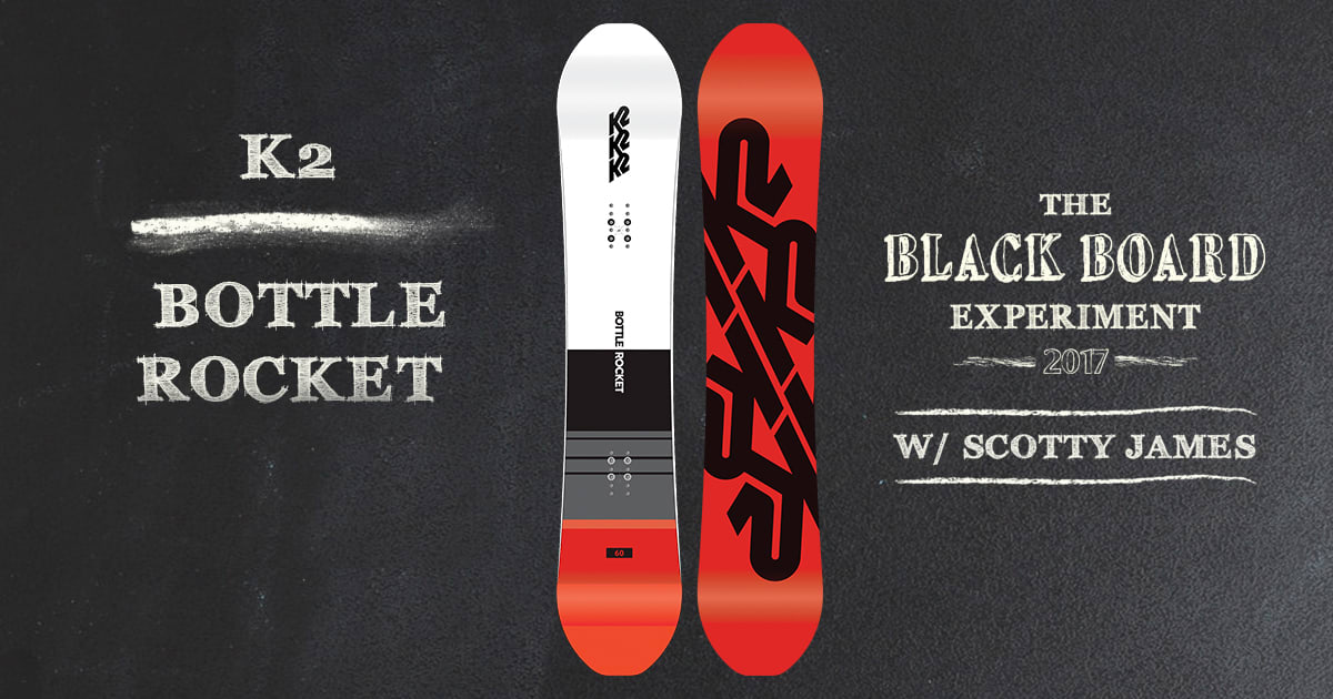 2018 K2 Bottle Rocket Snowboard Review - Blackboard