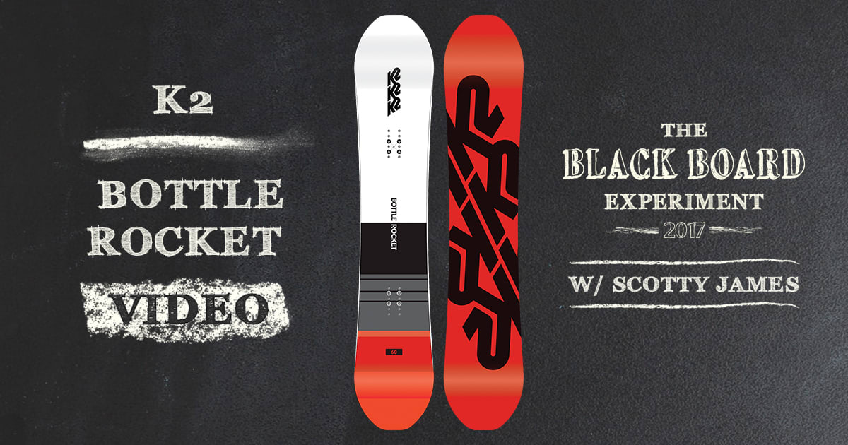 2018 K2 Bottle Rocket Snowboard Review - Blackboard Experiment