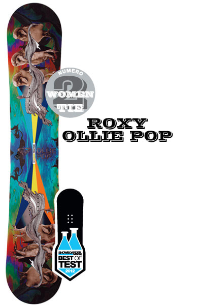 Best of Test 2012: #2 Women's Roxy Ollie Pop - Snowboarder Best of Test 2012: #2 Women's Roxy Ollie Pop - Snowboarder