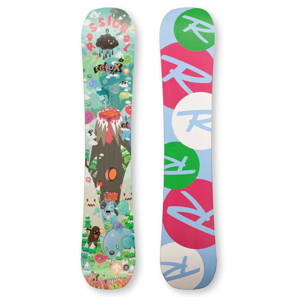 Rossignol Retox Amptek Snowboard - Snowboarder