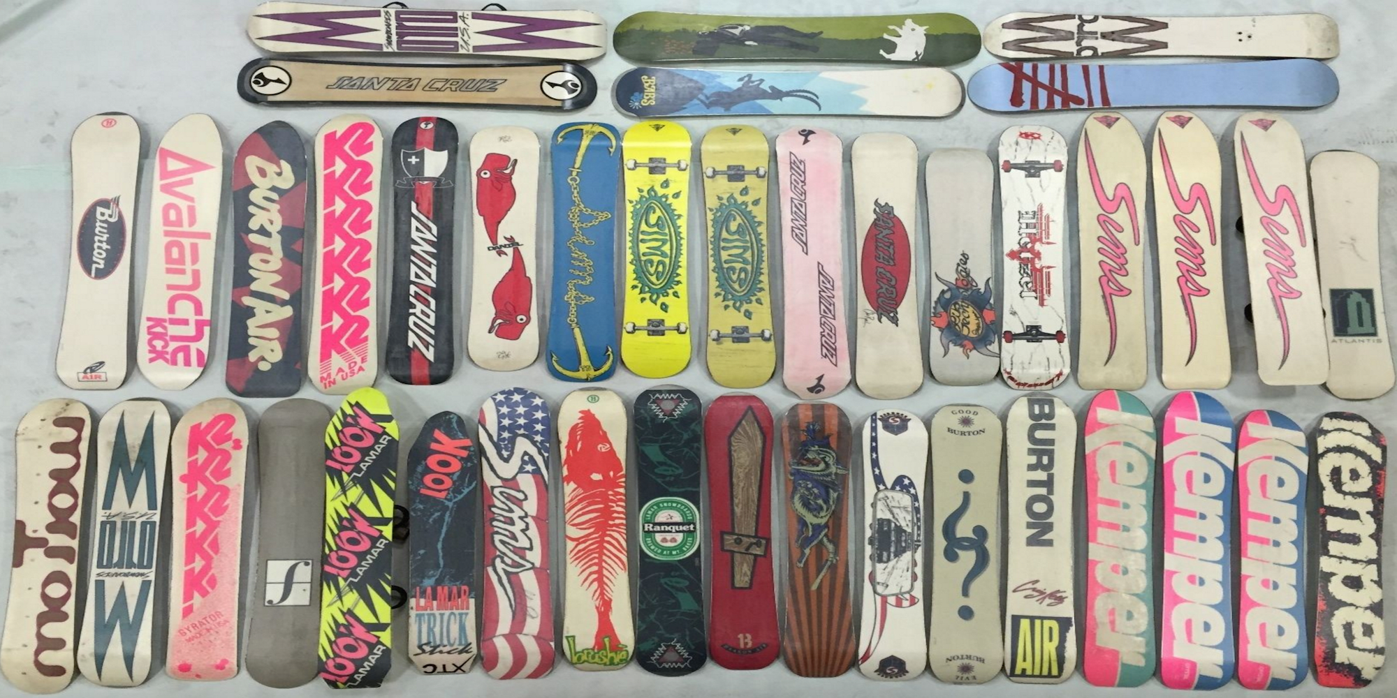 Vintage Boards : Kurt Heine Selling 41 Rare Decks in Auction