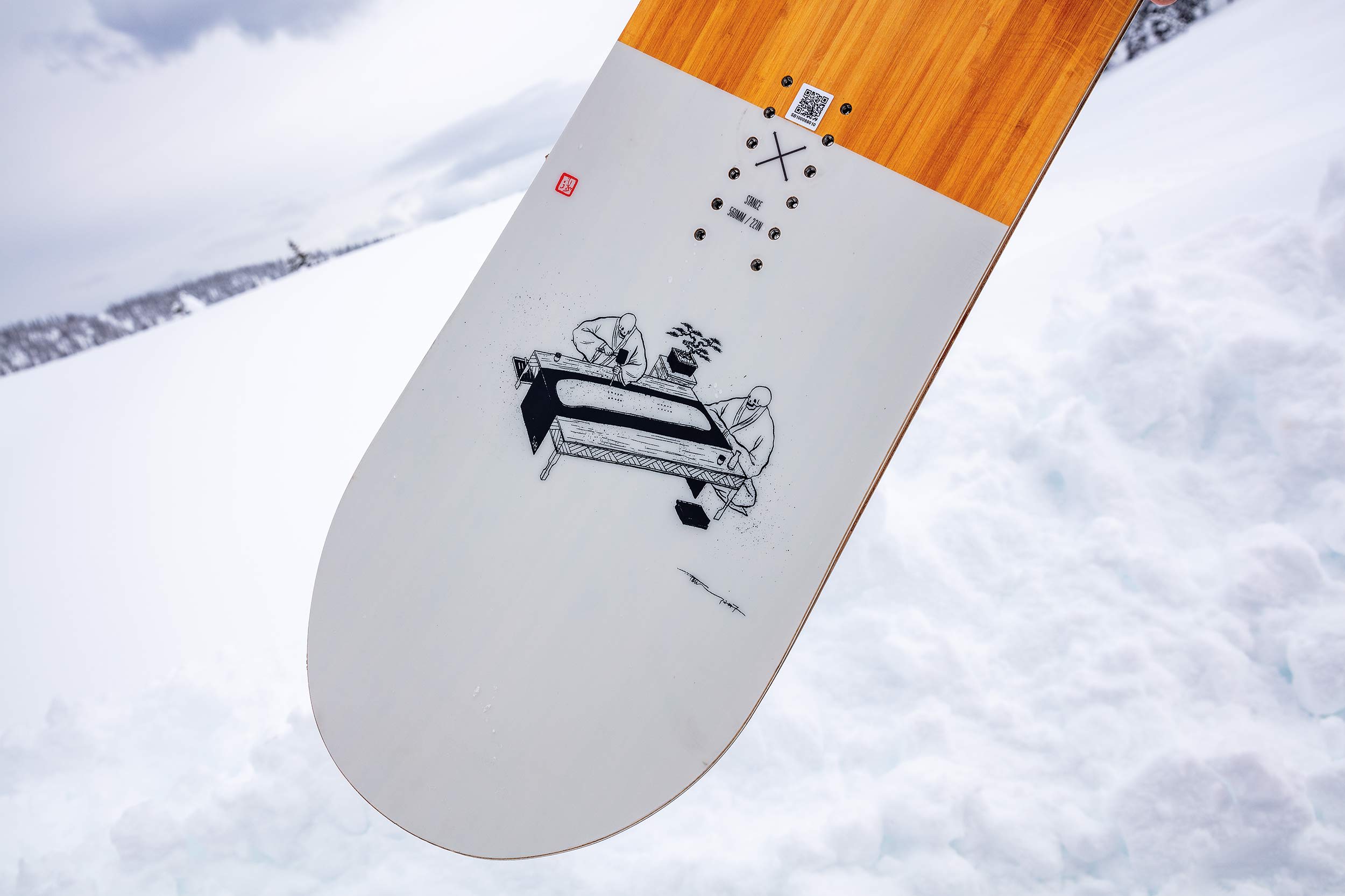Salomon HPS Taka X Wolle: Powder Board Review 2019 - Snowboarder