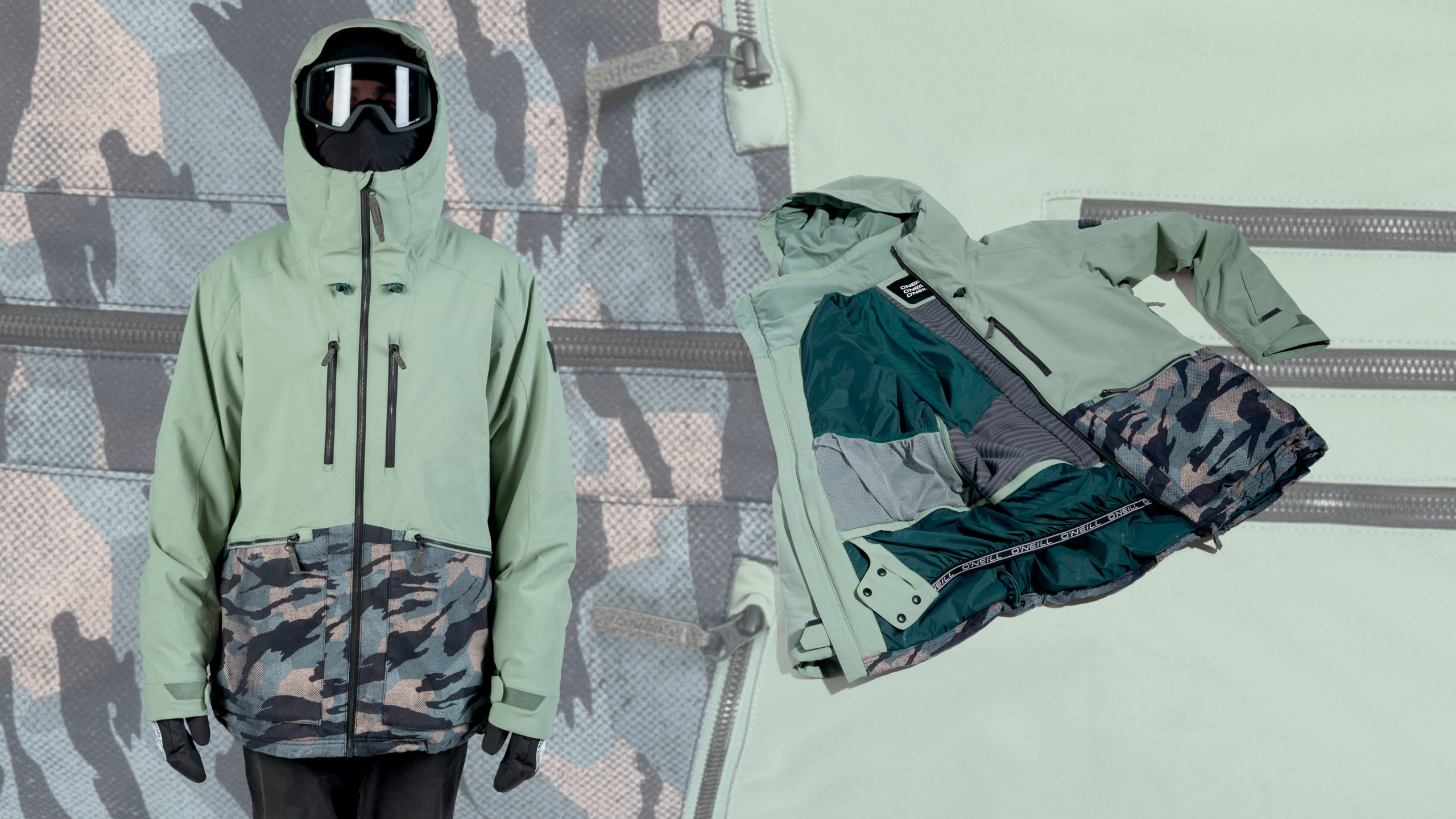 2021 Coat Check: O'NEILL Texture Jacket - Snowboarder