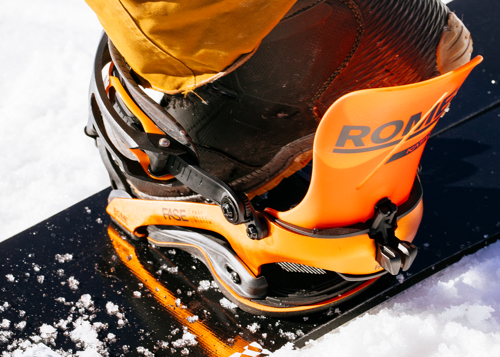 Rome's Katana FASE Binding Is Now Available For Sale - Snowboarder