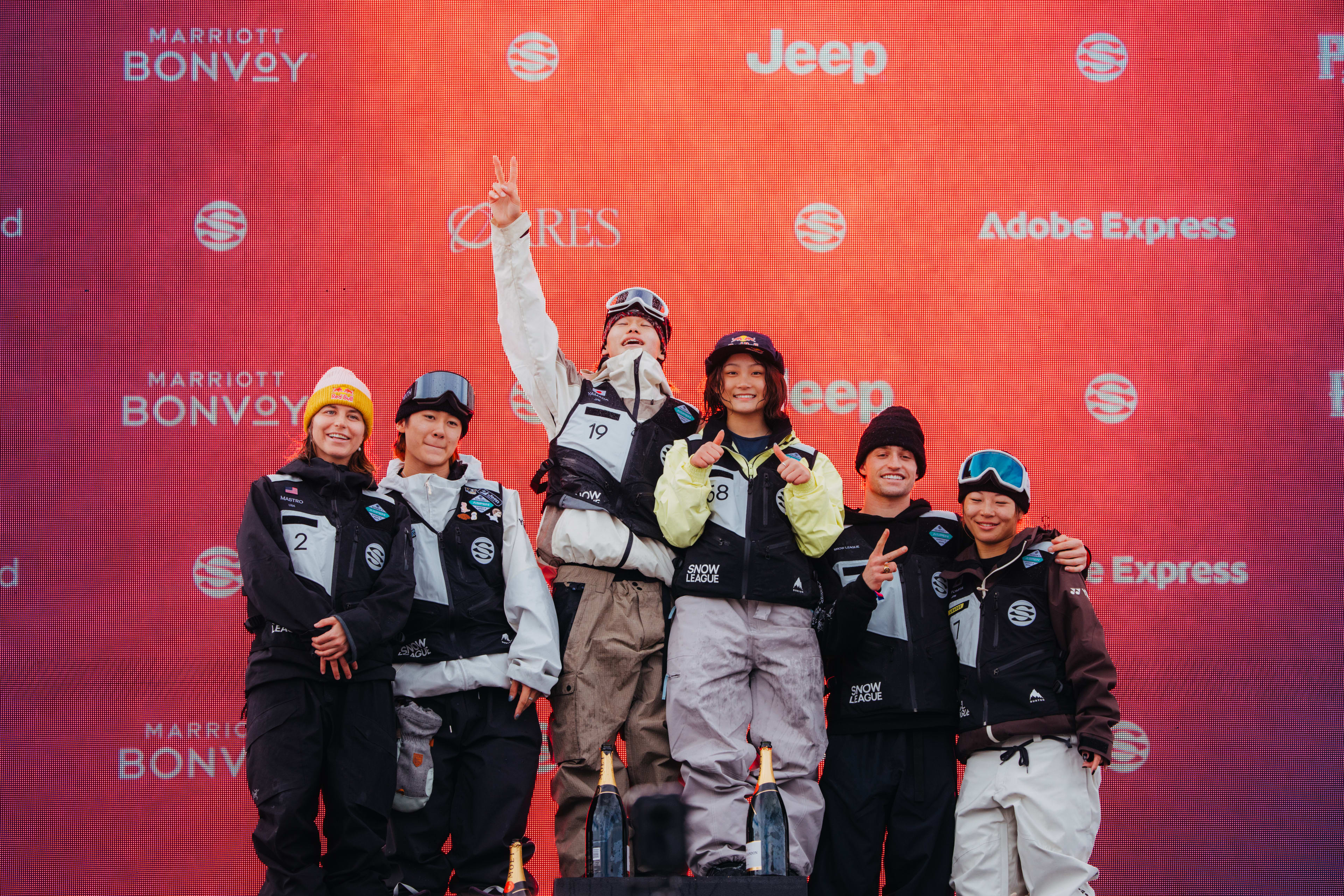 Sara Shimizu And Ryusei Yamada Win The Snow League Aspen - Snowboarder