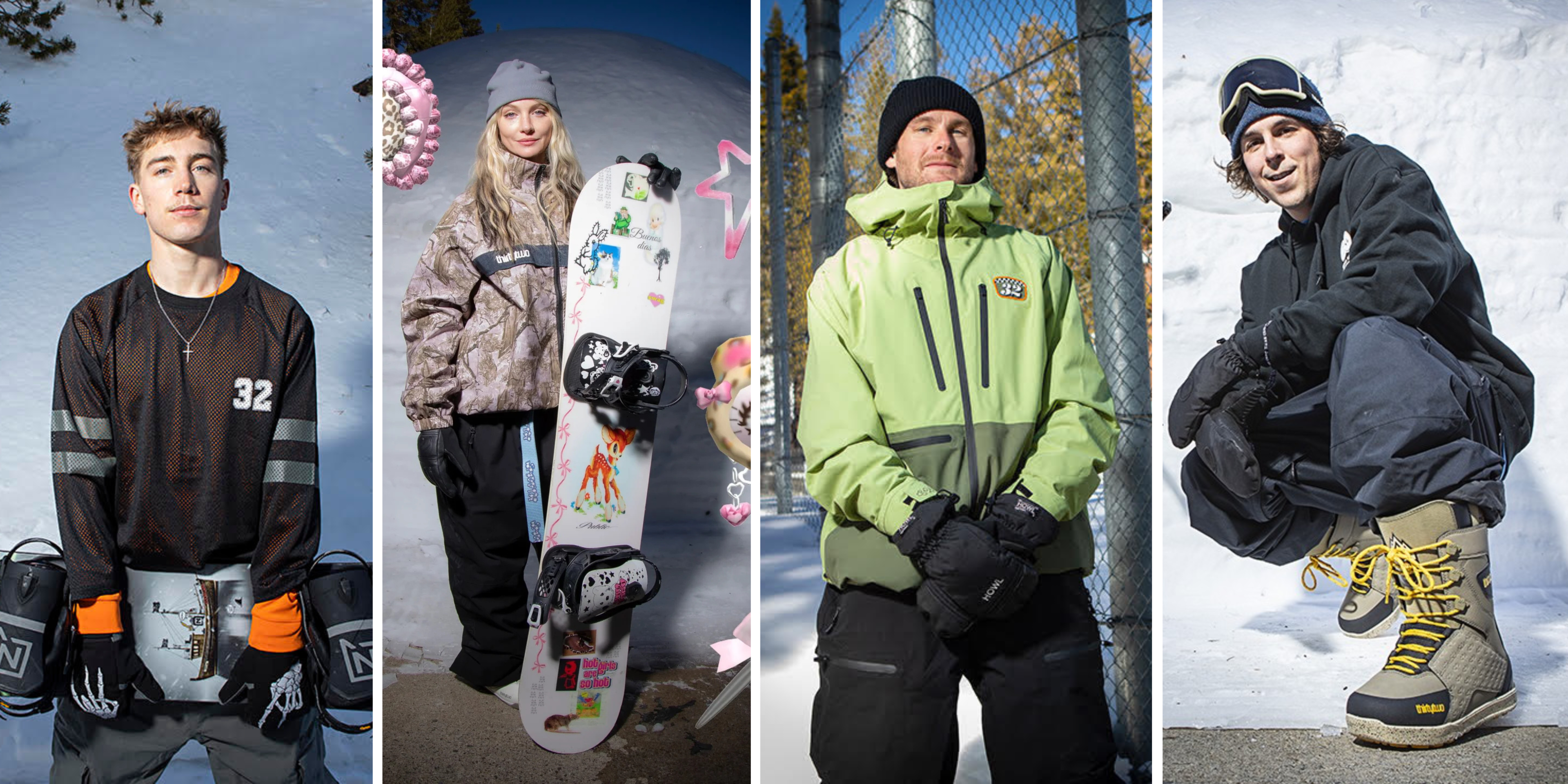 ThirtyTwo Adds Four New Riders to its Team - Snowboarder