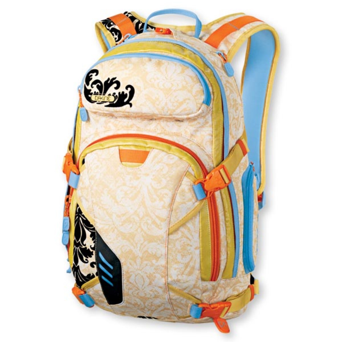 dakine yellow backpack