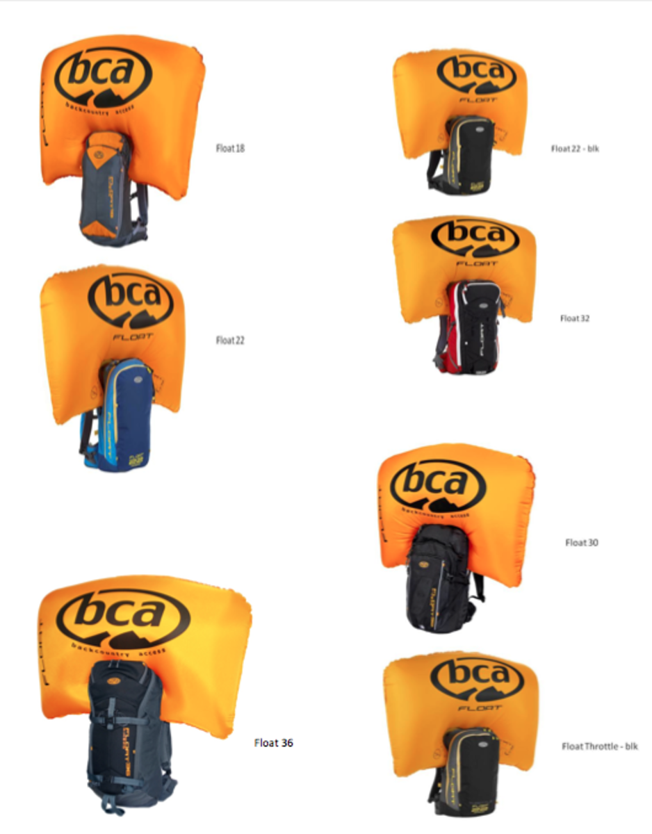 BCA Airbag Safety Recall Notice Snowboarder