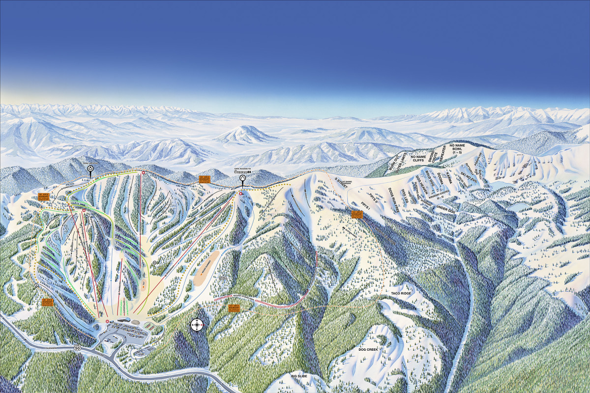 Monarch Mountain Trail Map Monarch Mountain Best Snowboarding Resorts 2019 | Transworld Snowboarding